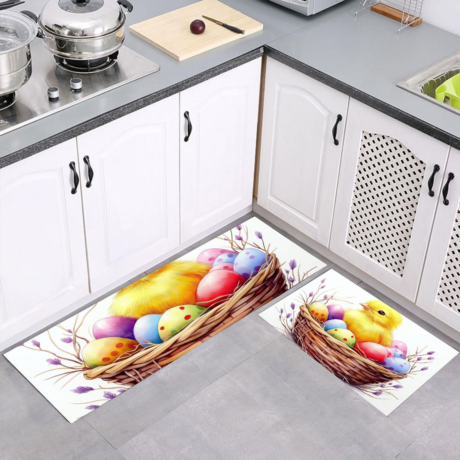Almohadillas de cocina súper absorbentes y lavables con base antideslizante