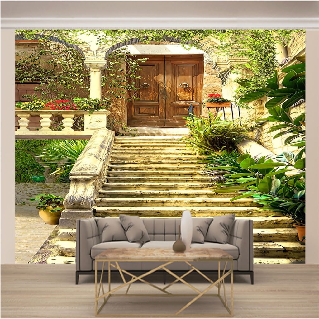 Papier peint intissé 3D moderne pour sublimer la cage d'escalier