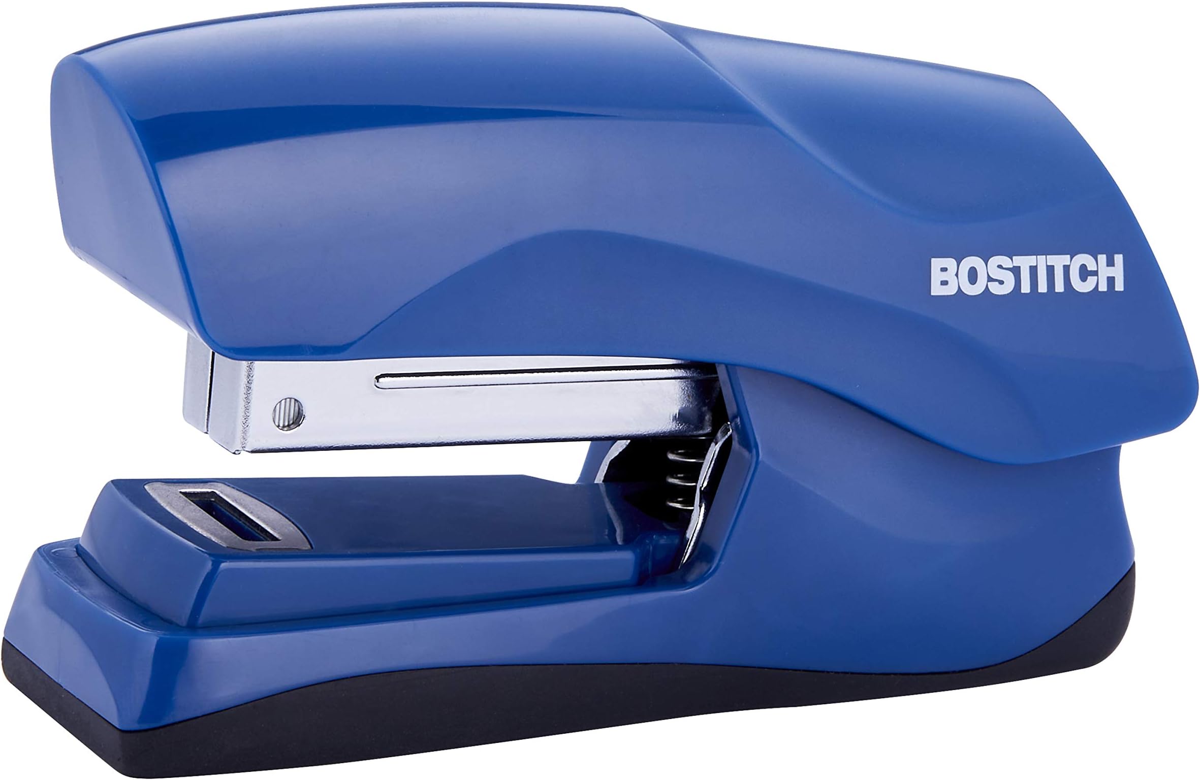 Office Heavy Duty Stapler, 40 Sheet Capacity, No Jam, Half Strip, Fits into the Palm of Your Hand, For Classroom, Office or Desk, Navy Blue