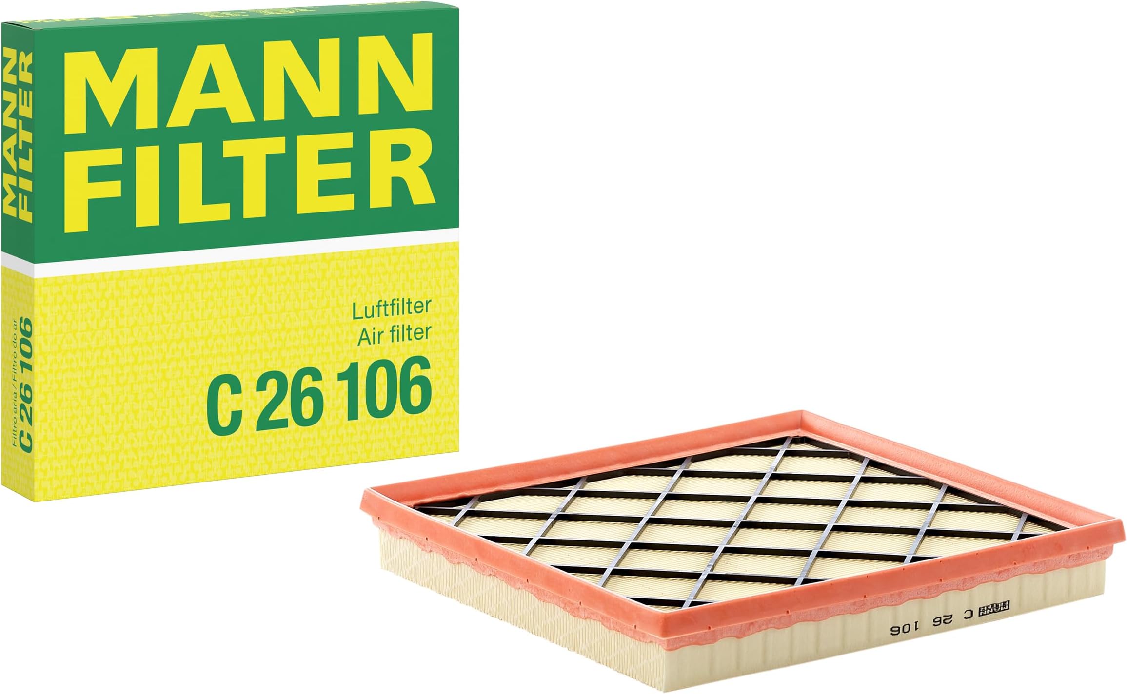 MANN-FILTER C 26 106 Air Filter for Cars