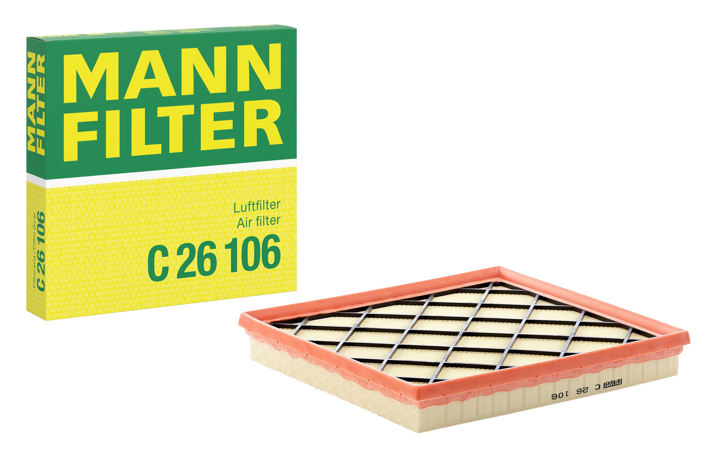 MANN-FILTER C 26 106 Air Filter - for Cars + Transporters