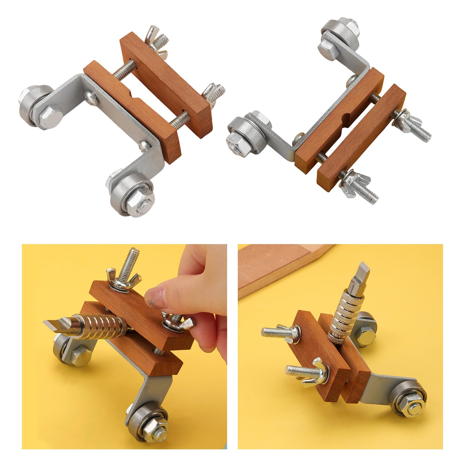 Adjustable Fixed Angles Cutter Sharpener Sharpening Tool Angles Guiding Cutter Grinder Holder Cutter Sharpening Clamp