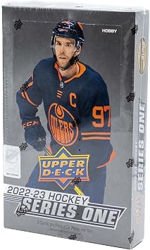 2022/23 Upper Deck Series 1 NHL Hockey HOBBY box 24 pks/bx