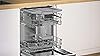 Bosch SMV4ECX23G Series 4, Fully Integrated Dishwasher 60cm, Smart Start, Extremely Quiet, Glass Care, Efficient Dry, InfoLight Floor Indicator, Rackmatic Adjustable Basket, Home Connect, AquaStop [Energy Class C]
