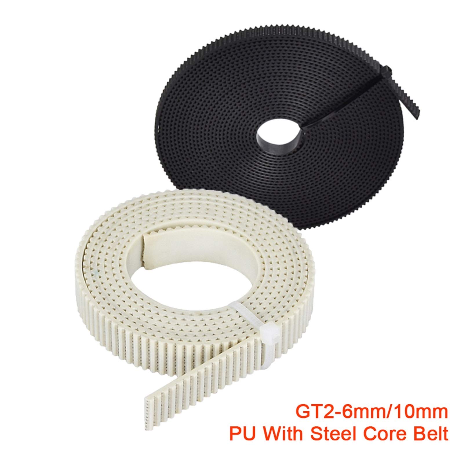 Cinghia GT2 2M/5M In PU Con Anima In Acciaio Per Stampanti 3D – Larghezza 6 O 10 Mm – Massima Precisione E Durata - 4