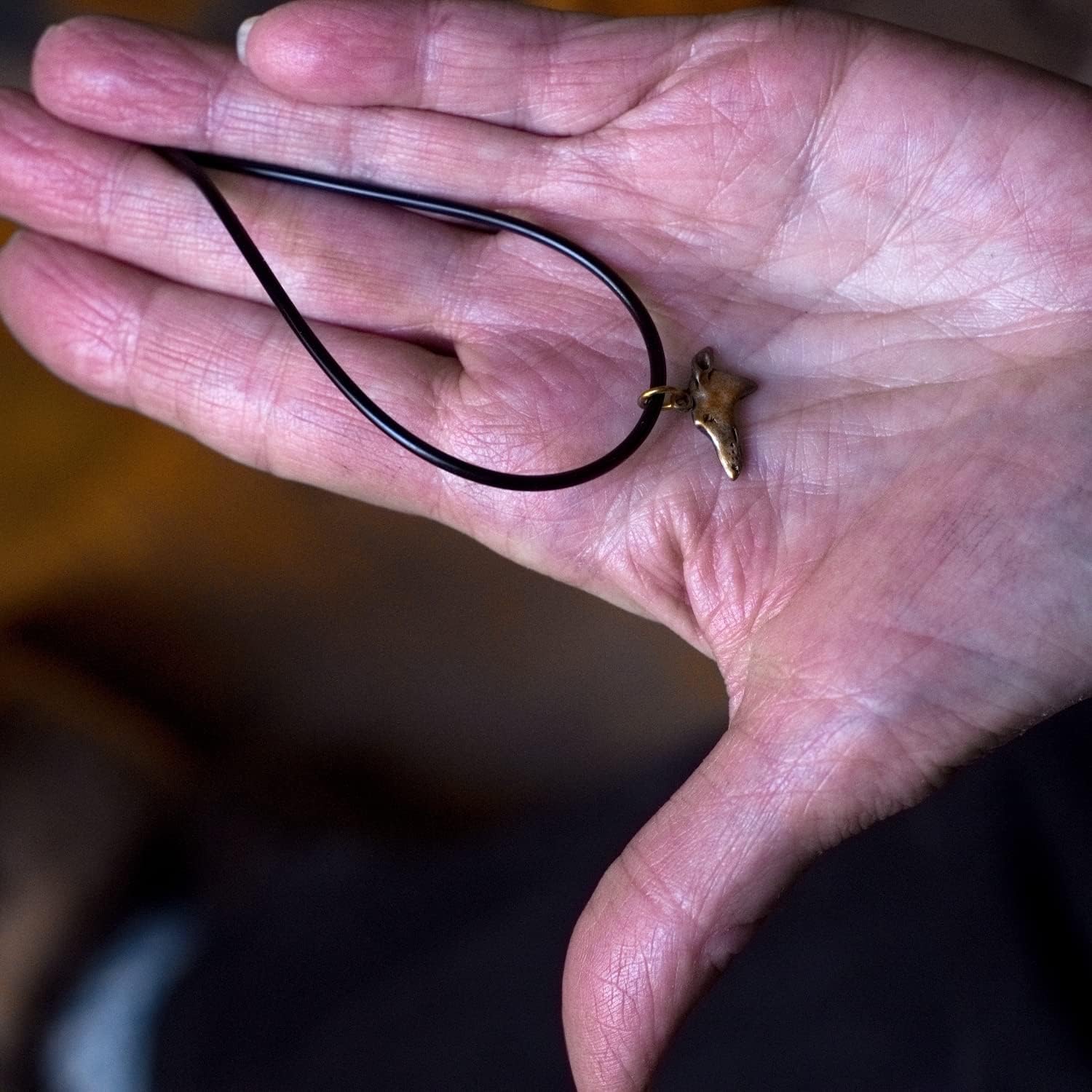 Bronze Greyhound Necklace
