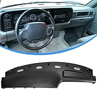 Vista 1 de ECOTRIC Reemplazo de salpicadero Compatible con camionetas Dodge Ram 1500 2500 3500 de 1994-1997 Cubierta de capó del tablero de camiones Reemplazo