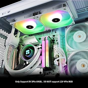 Amazon.co.jp: Thermalright Frozen Notte 240 ホワイト ARGB V2