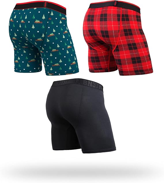 BN3TH Mens Boxer Briefs 3D Support Pouch Modal Underwear