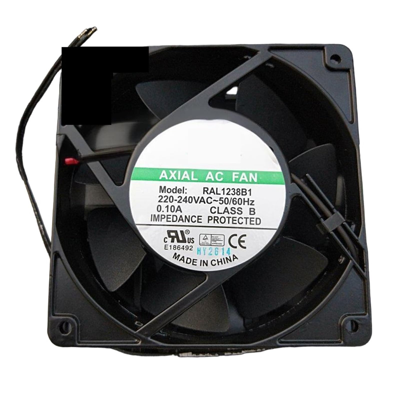 YMUGUEGH RAH1238B1 AC 220-240V 0.10A 120x120x38mm Cooling Fan