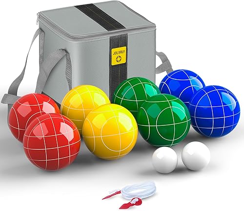 Grado profesional 4.213 in Bocce Ball Juego Juego Regulación Tamaño y Peso 32.45 oz para torneos oficiales