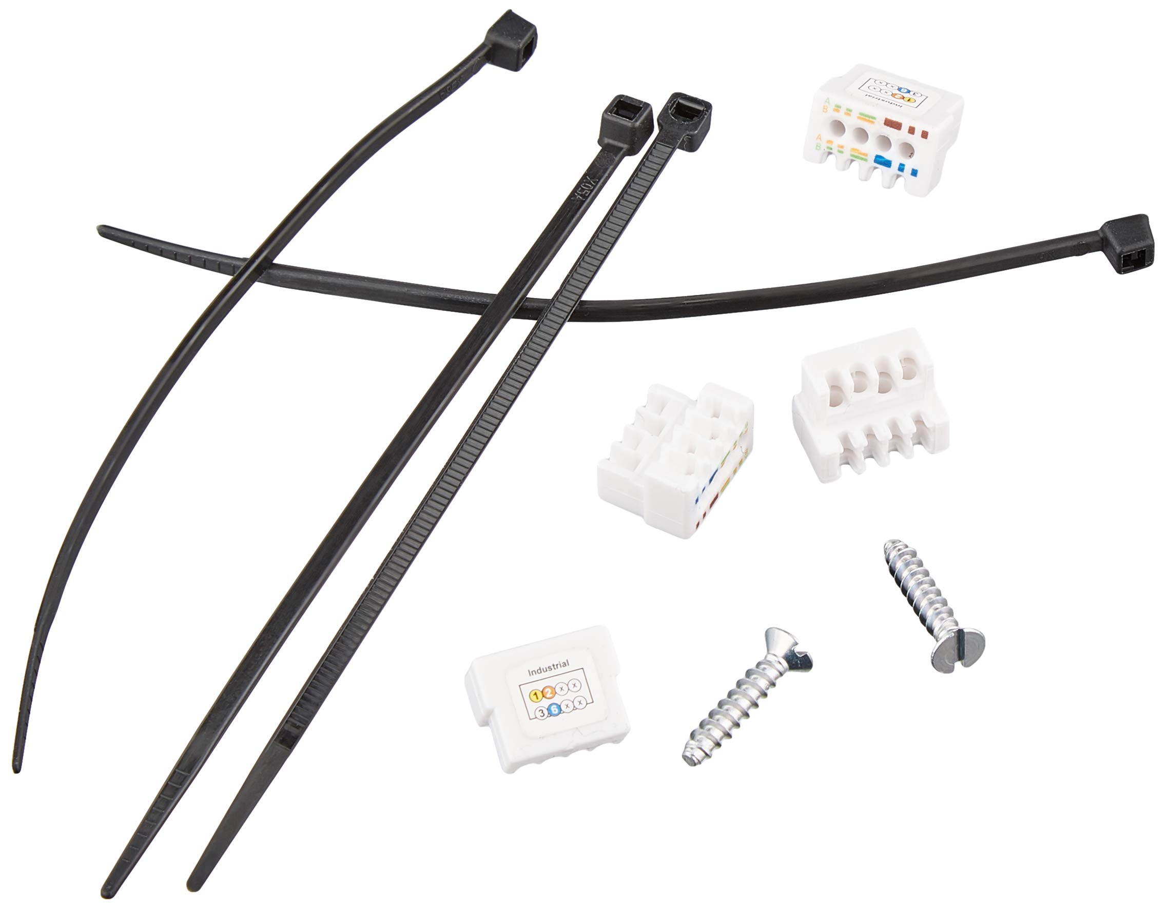 Gira 569903 MJ RJ45 Cat 6A 10 Go 4 compartiments LSA Plus Blanc pur