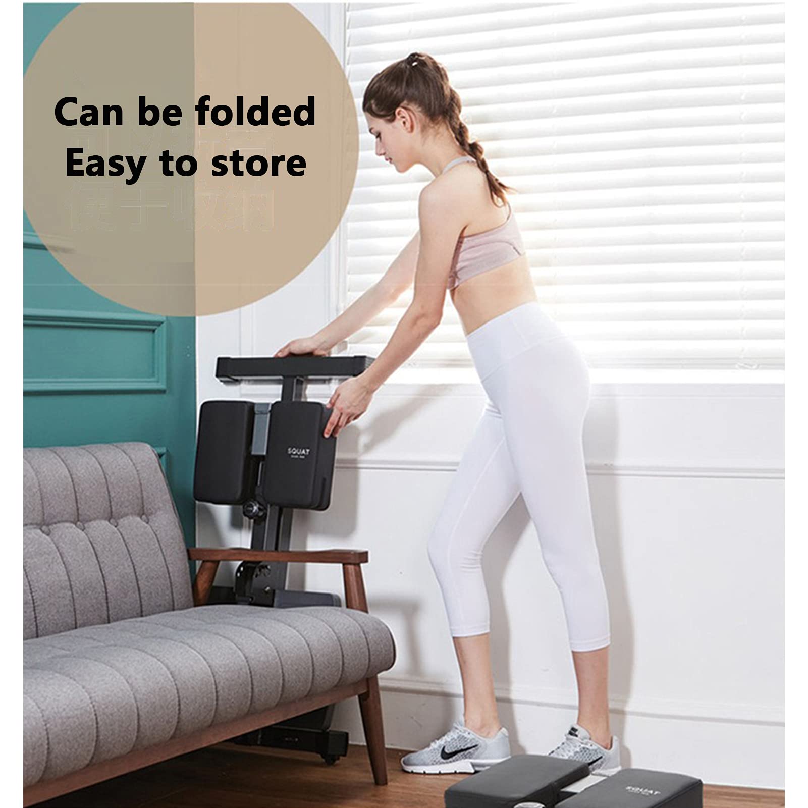 Amazon | Sissy Squat, シシースクワットマシン、臀筋トレーニング 