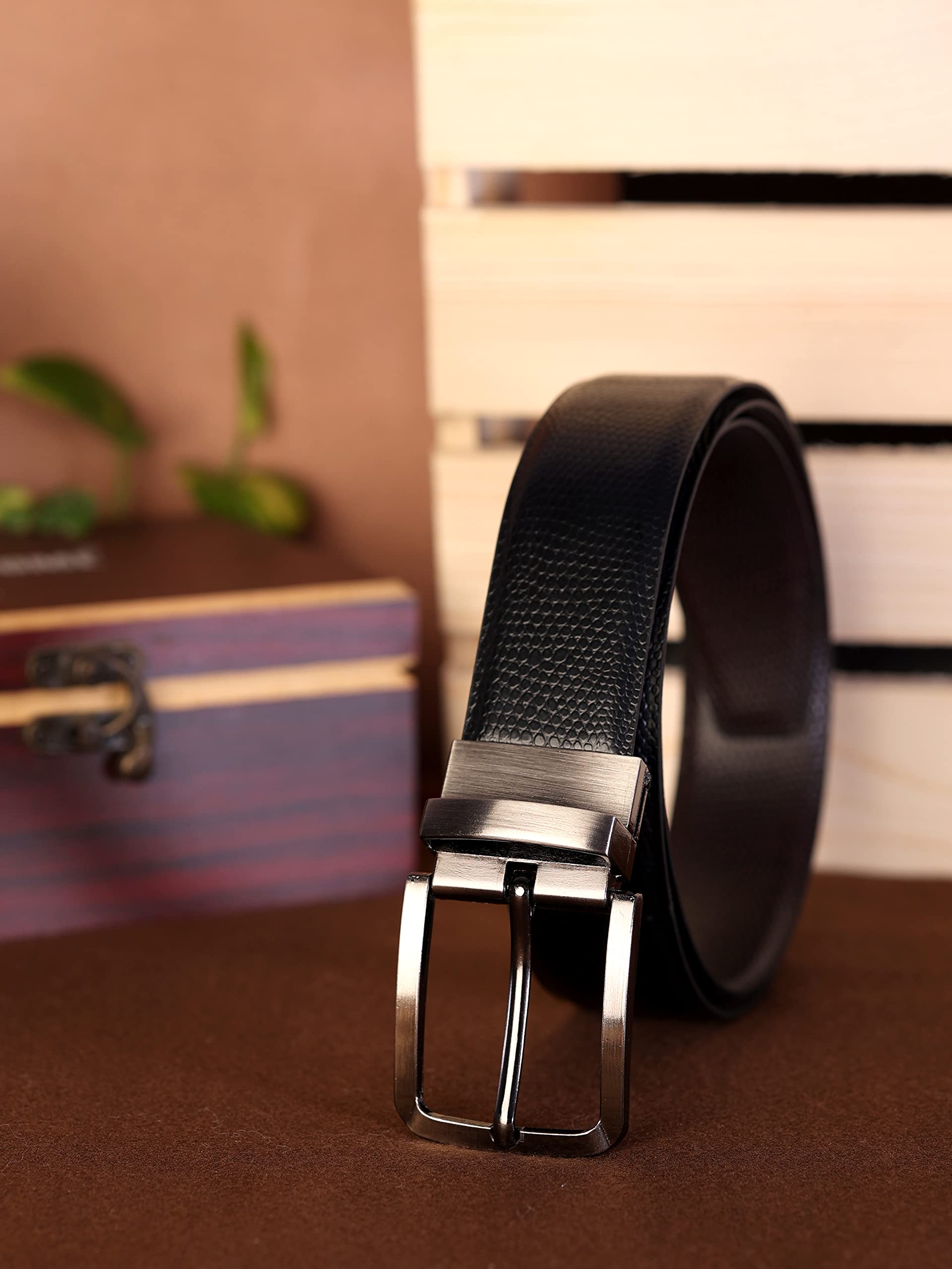 Nocona Belt Co. Men's Southwestern Embroidered Buck Lace Floral Belt,