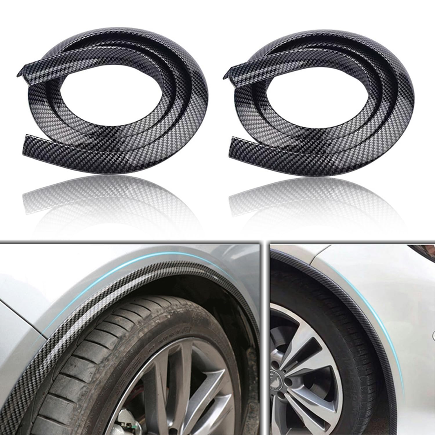 M MOTOS Radlaufschale Hinten Links Für Fiat PUNTO II 1999-2011 | Formgedächtnis HDPE