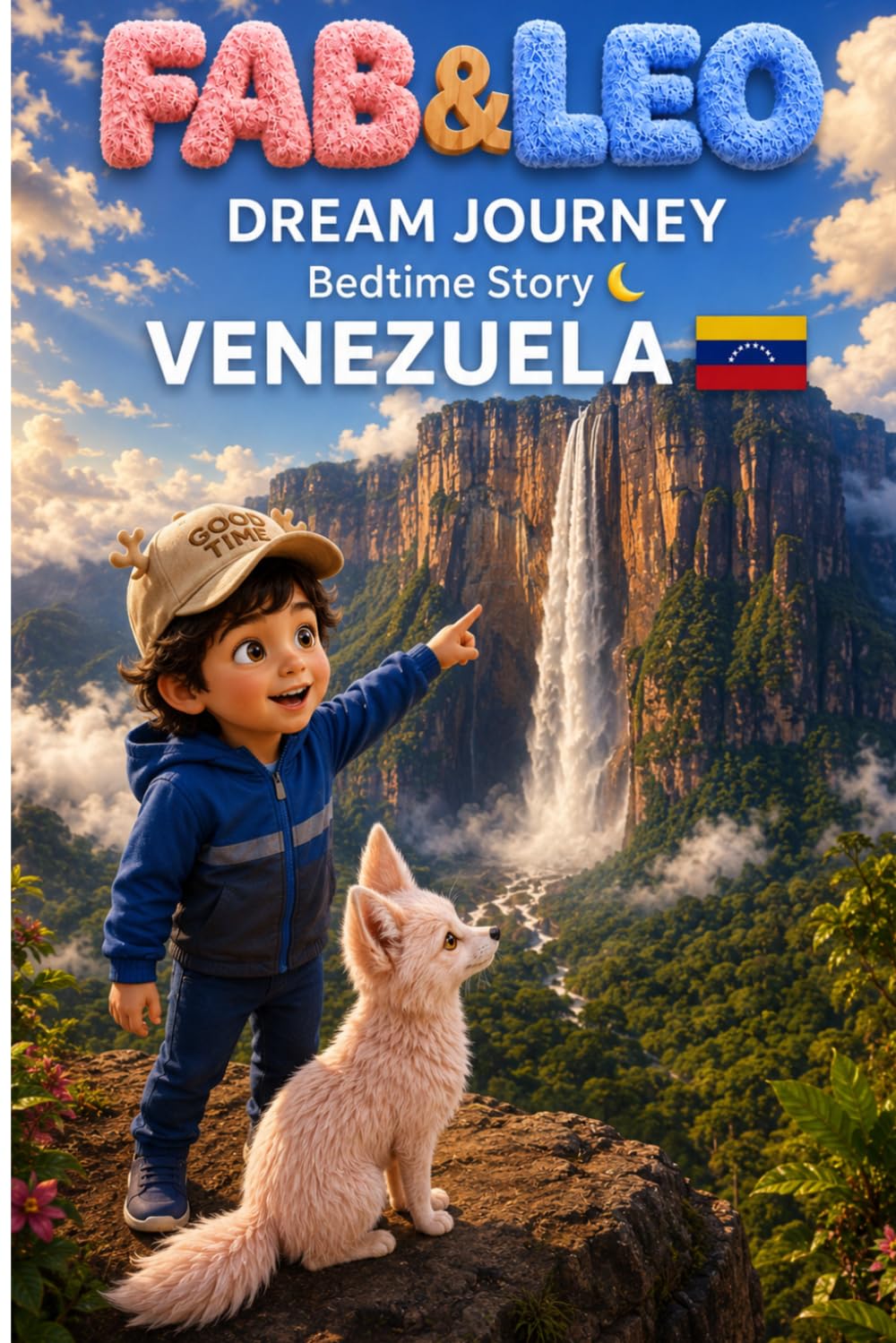 FabTales: Dream Journey to Venezuela: A Gentle Bedtime Story of Pink Dolphins, Waterfalls, and Jungle Dreams (Fab & Leo’s Dream Journey Series)