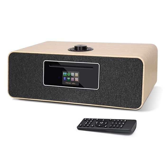 Buy MangoKit DAB/DAB+ Digital and FM WiFi Internet Radio with Stereo CD ...