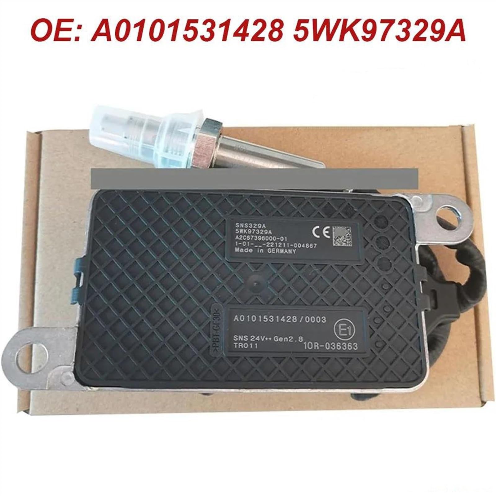 5WK97329A A0101531428 0101531428 Sensor De Oxígeno Y Nitrógeno Nox 24V Accesorios De Coche Compatible con Benz para Actros Trcuk Sensor óxido Nitrógeno