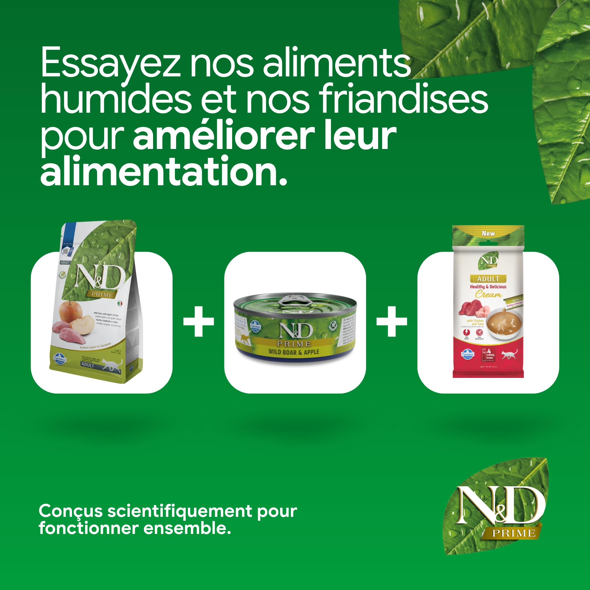 N&D Prime Sanglier & Pomme Adulte 5.00 kg