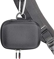 Vista 6 de Hermitshell Estuche rígido de viaje para altavoz Bluetooth portátil JBL Go 3 (negro)