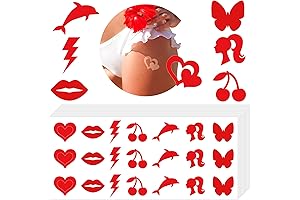 Playboy Bunny Tanning Stickers, 7 Vibrant Designs for Perfect Tan Lines