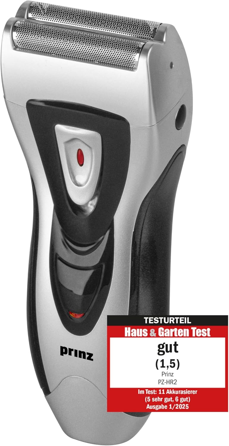 Prinz PZ HR2 Folienrasierer Silber, Schwarz - Amazon product rated Grade C