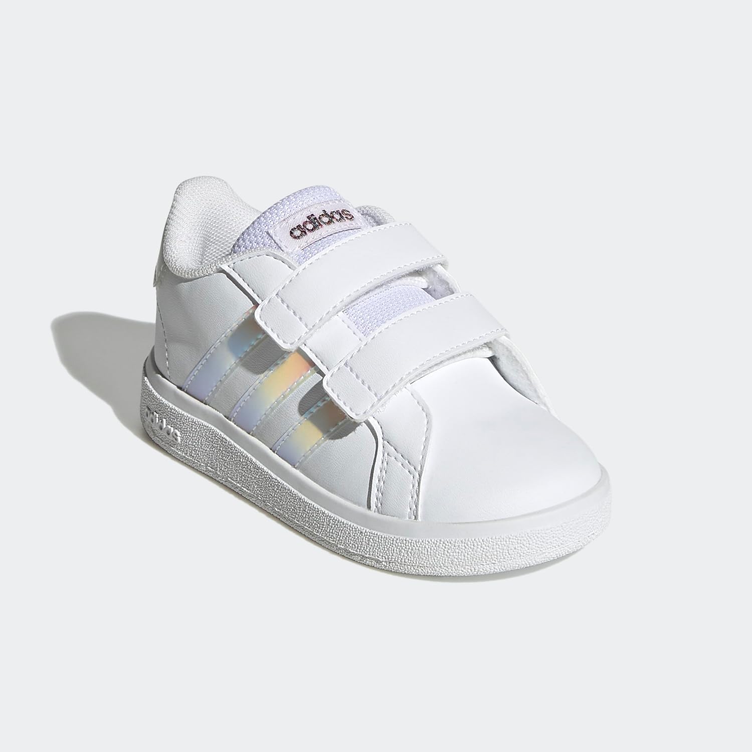 adidas Grand Court Lifestyle Hook and Loop Shoes, Unisex Baby Sneakers