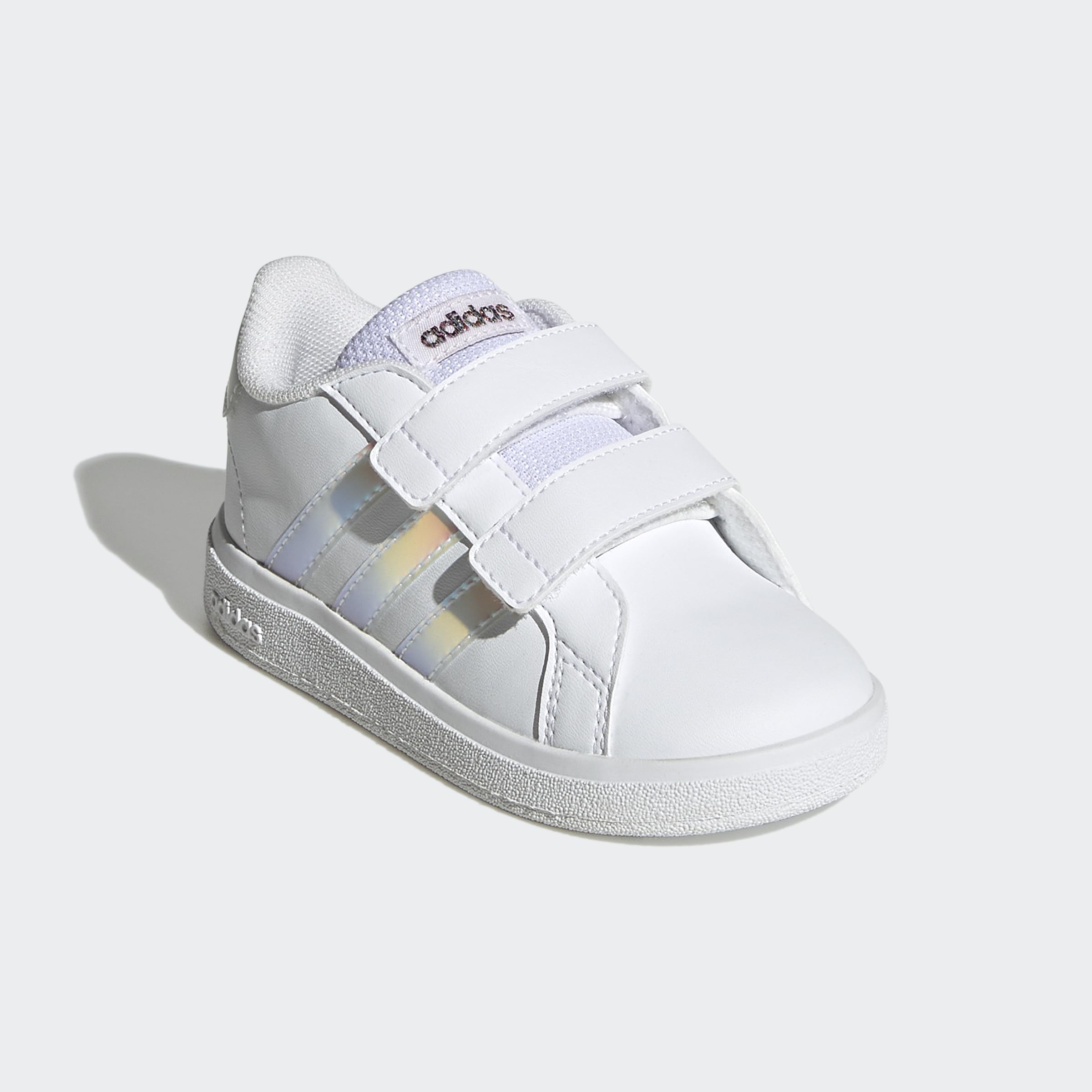 adidas Grand Court Lifestyle Court Baskets à Crochets et Boucles Blanc