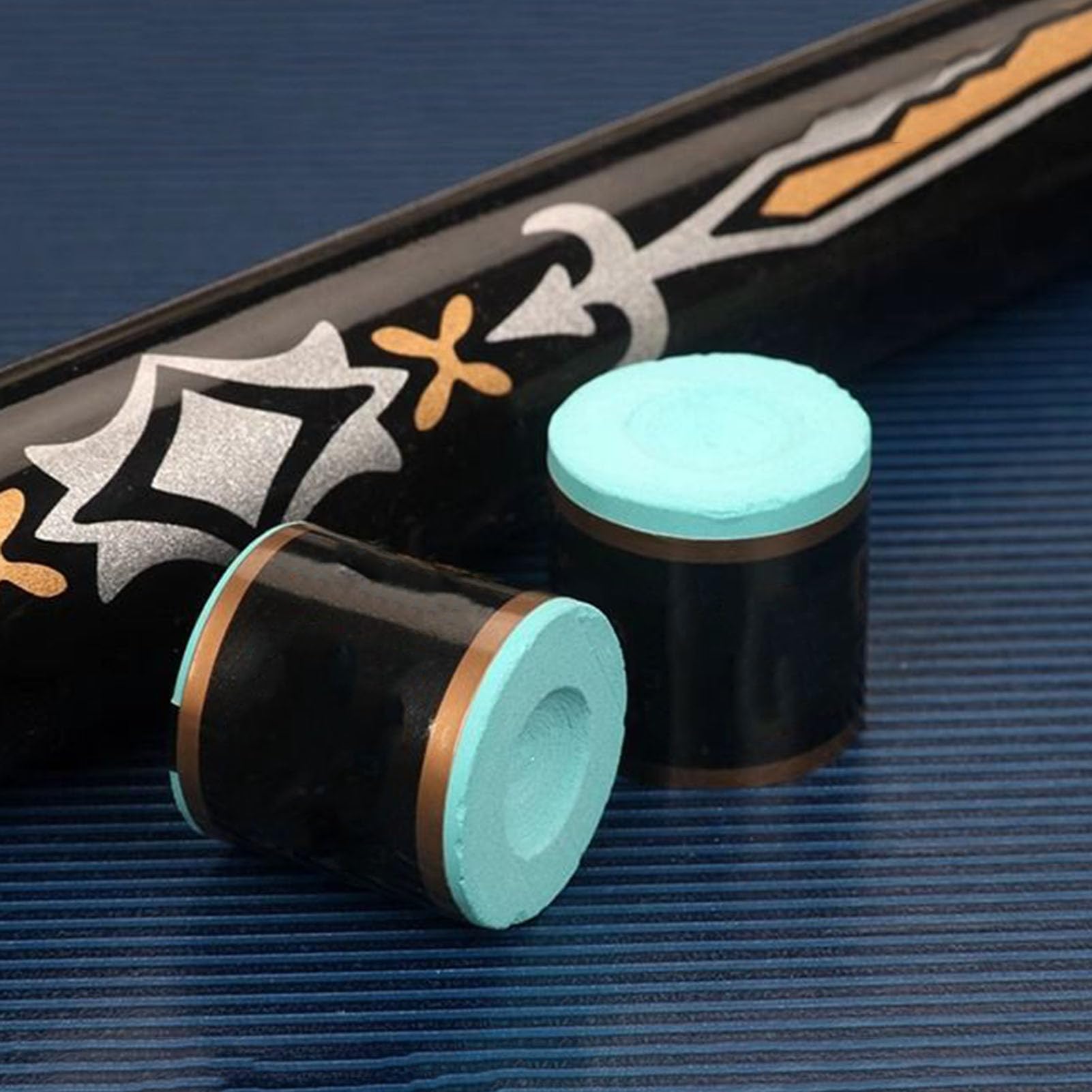 Craie de billard antidérapante pour entraînement, 2 pièces, maison club tournoi