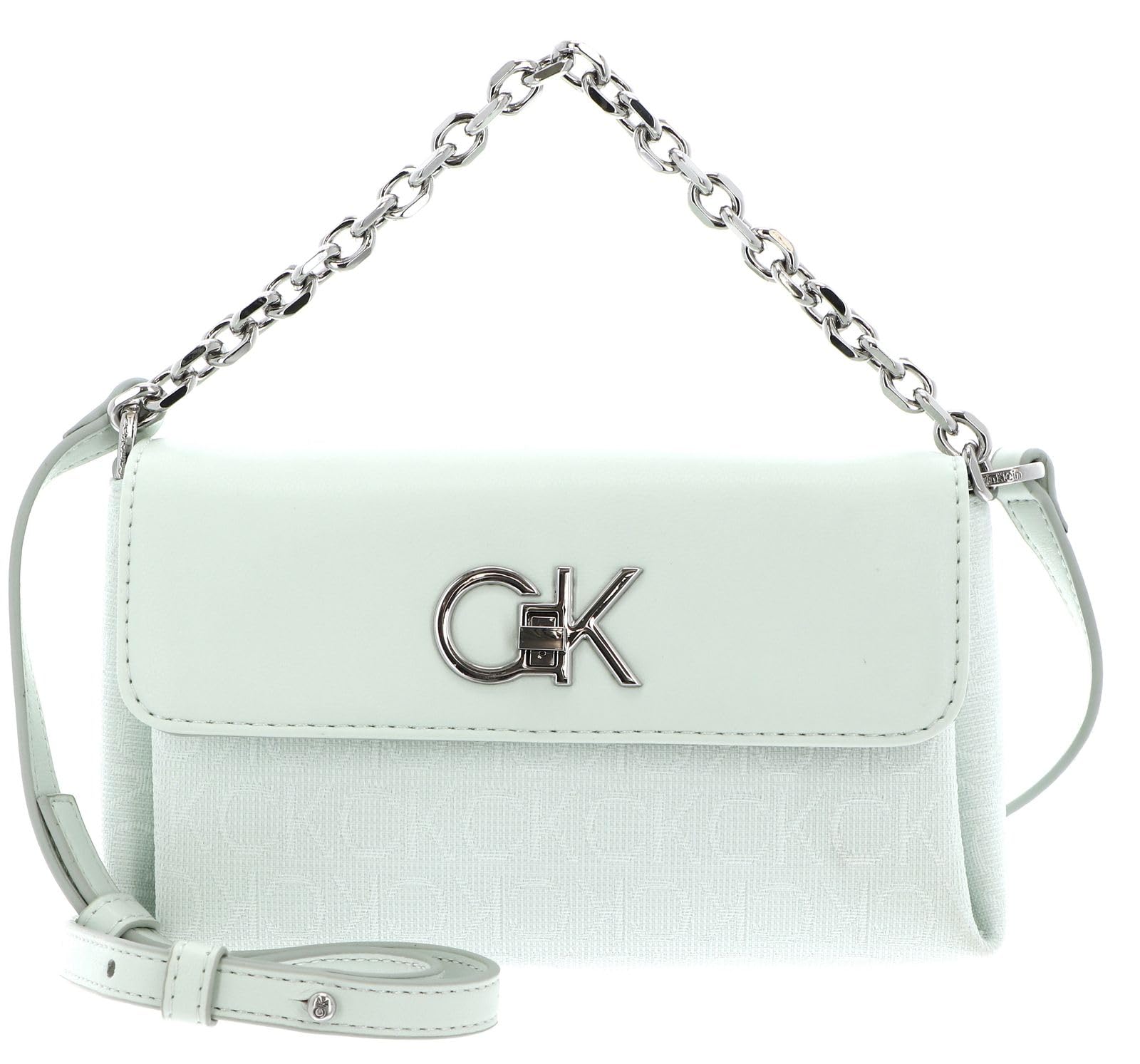 Calvin Klein Jacquard Green Solid And Monogram Women Sling Bag (OS) (B0CVTMD2ZB) Amazon Price History, Amazon Price Tracker