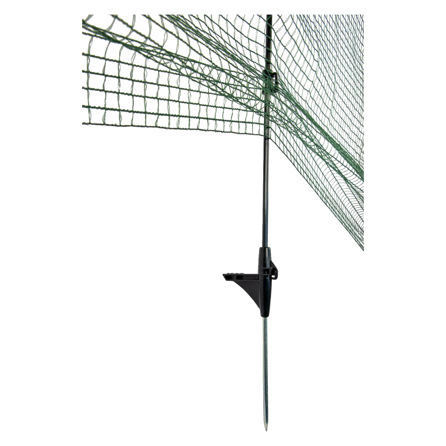 horizont FLEX Ogrodzenie ograniczające, 15 m x 90 cm, o drobnych oczkach, włókno szklane, zielone, mobilne, specjalne ogrodzenie do ogrodu, na kemping