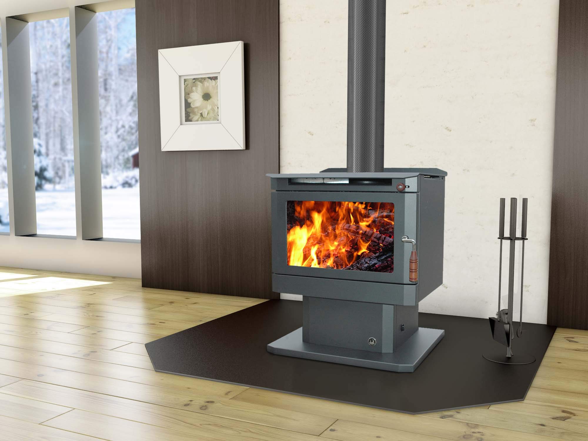 Ecomaxx Classic Pedestal Wood Heater : Amazon.com.au: Home