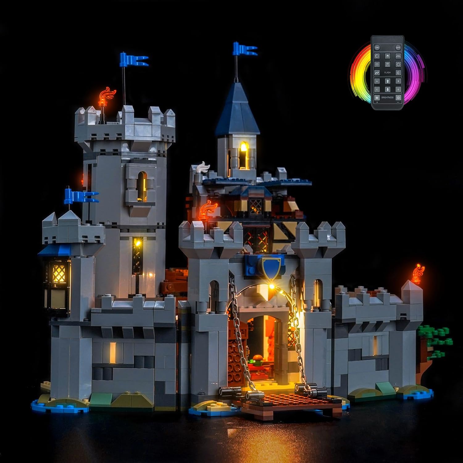 LED Lighting Compatible with Lego 31168 Medieval Horse Knight Castle - JUST Lights,Light Kit Compatible with Lego 31168,NOT Included The Model