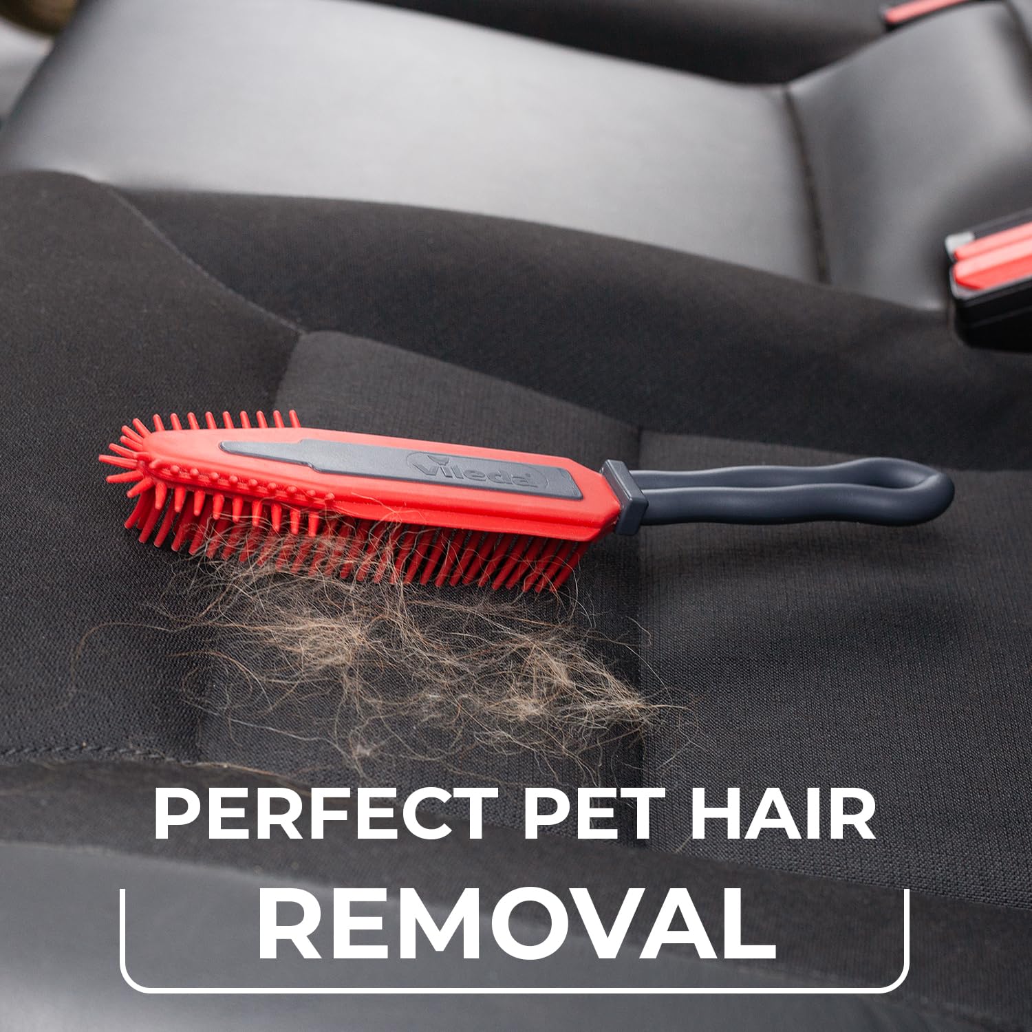 Vileda Spazzola elettrostatica Pet Pro | Forza elettrostatica | Ideale per spazi ristretti | Lavabile con acqua | Lunga durata