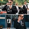 Agent Costume Accessories, Black Novelty ID Badge Props for Men in Cosplay, Spy Detective Party Favors Secret Agent ID Card Holder for Halloween Mystery Party Supplies