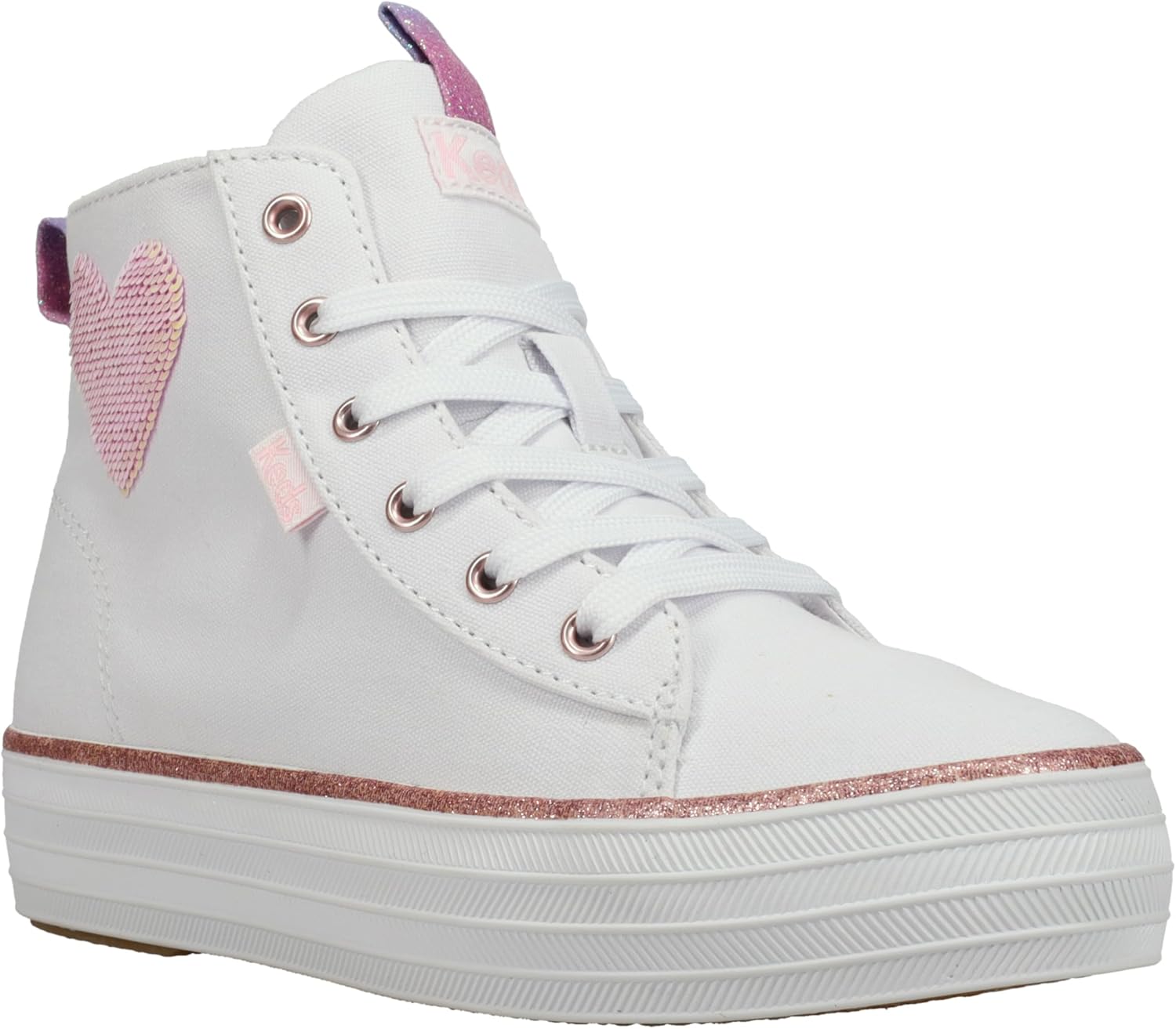 Keds Girls Triple Up - Stylish High-Top Sneakers