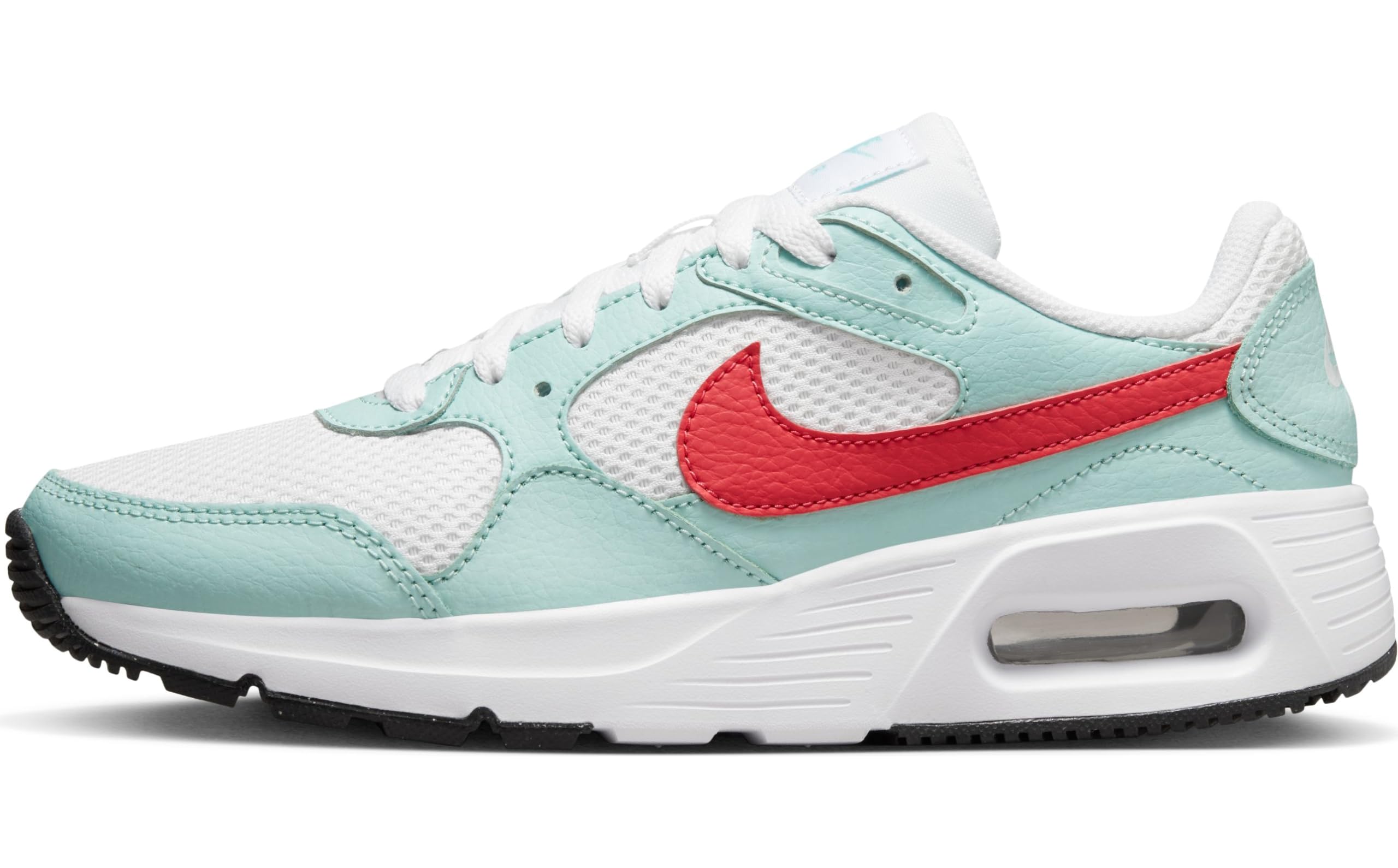 Nike CW4554-115 WMNS Nike AIR MAX SC Damen White/LT Fusion RED-Jade Ice-Black EU 35.5