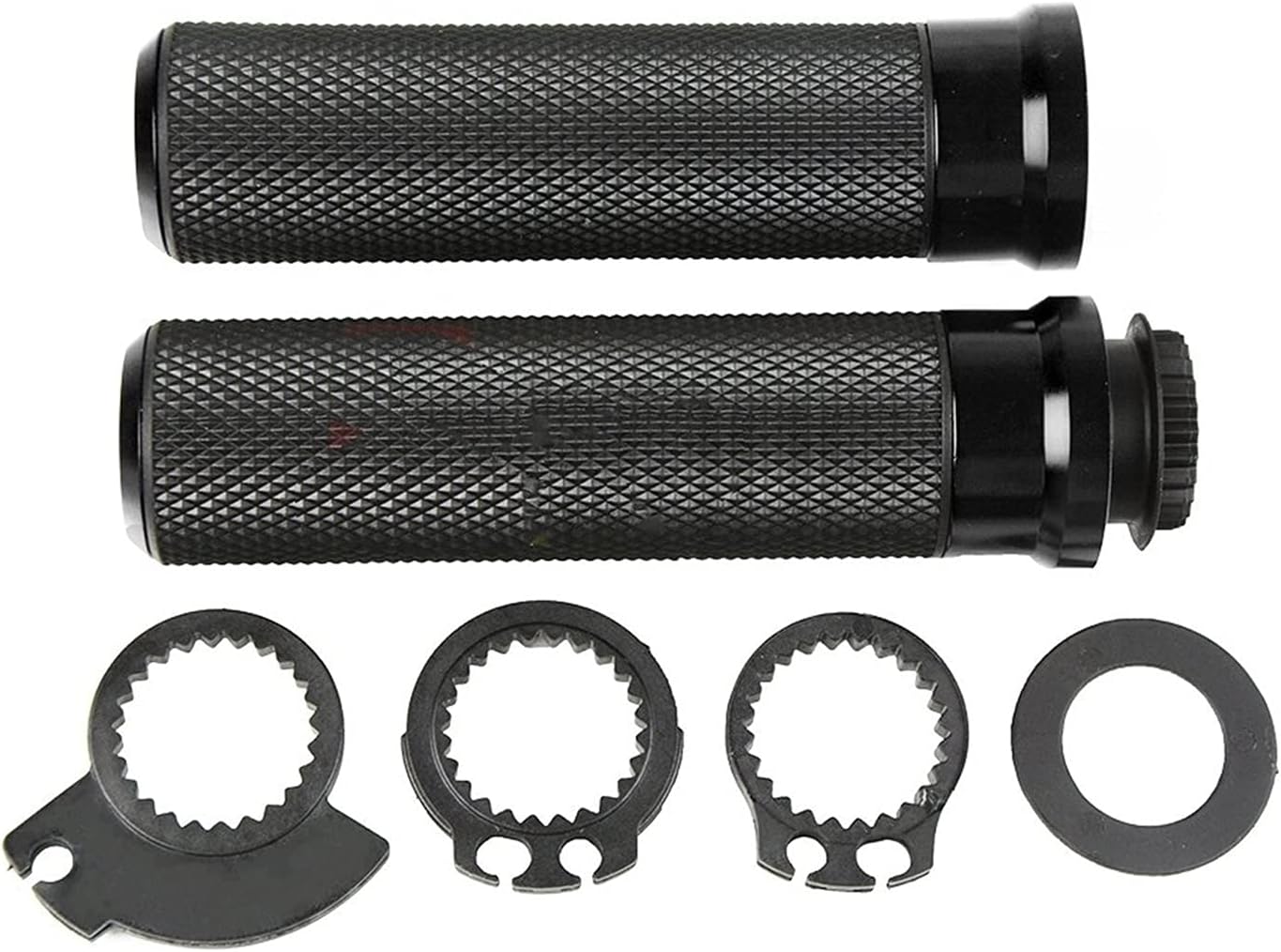 Motorcycle Motorbike Handlebar Aluminum Hand Grips Bar for Honda CB 599 600F 650F 919 CBR 125R 150R 250R 500R 600 F2, F3, F4, F4i Handle Grip (Color : Green)