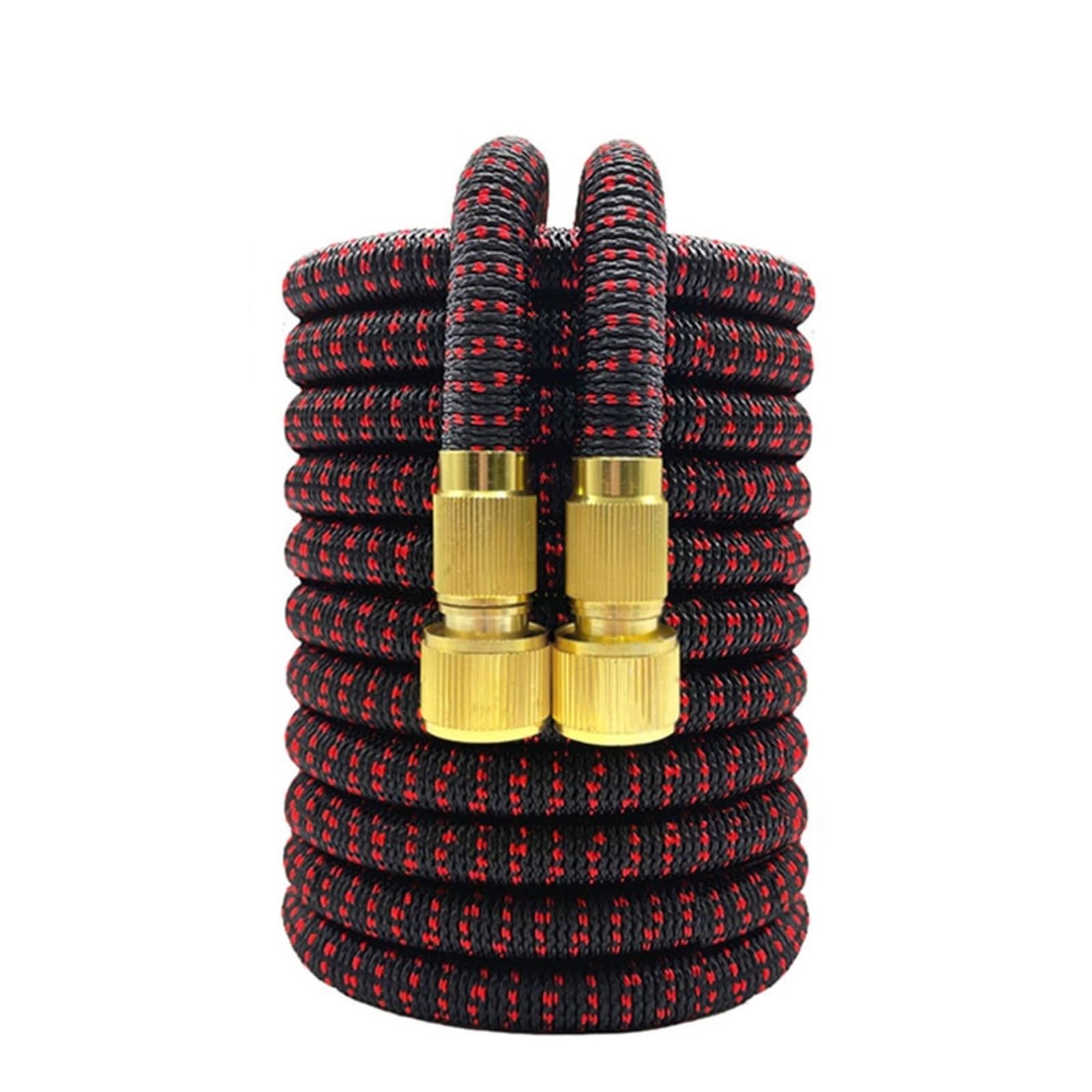 Tubo for irrigazione da giardino, tubo for irrigazione girevole, pistola a spruzzo d'acqua ad alta pressione, flessibile ed espandibile(A Single Hose 10,125FT)