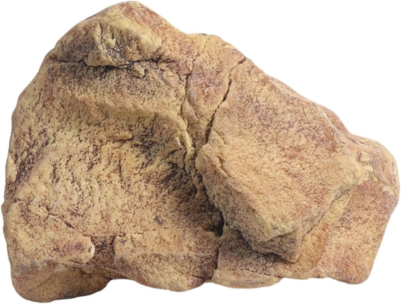 Artificial Landscape Rock - Realistic Foam Faux Stone Prop (35x20x27cm / 13.8x7.9x10.6in) for Garden, Aquarium, Park & Indoor Outdoor Decoration