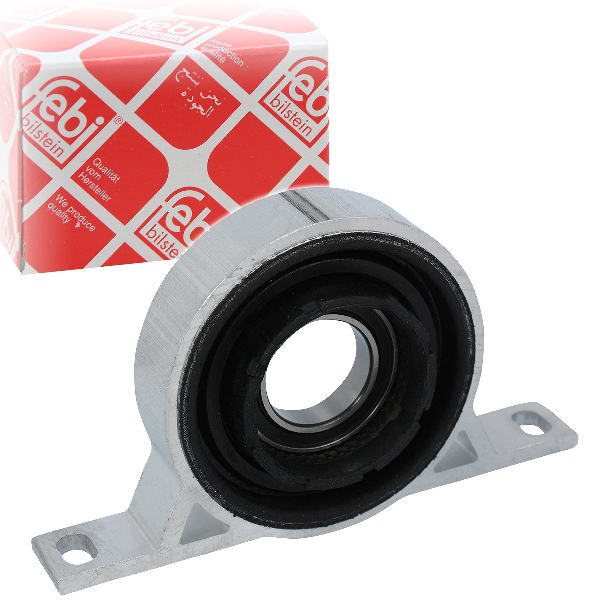 Propshaft Mounting fits BMW 525D E60, E61 3.0D 07 to 10 Manual Transmission Febi