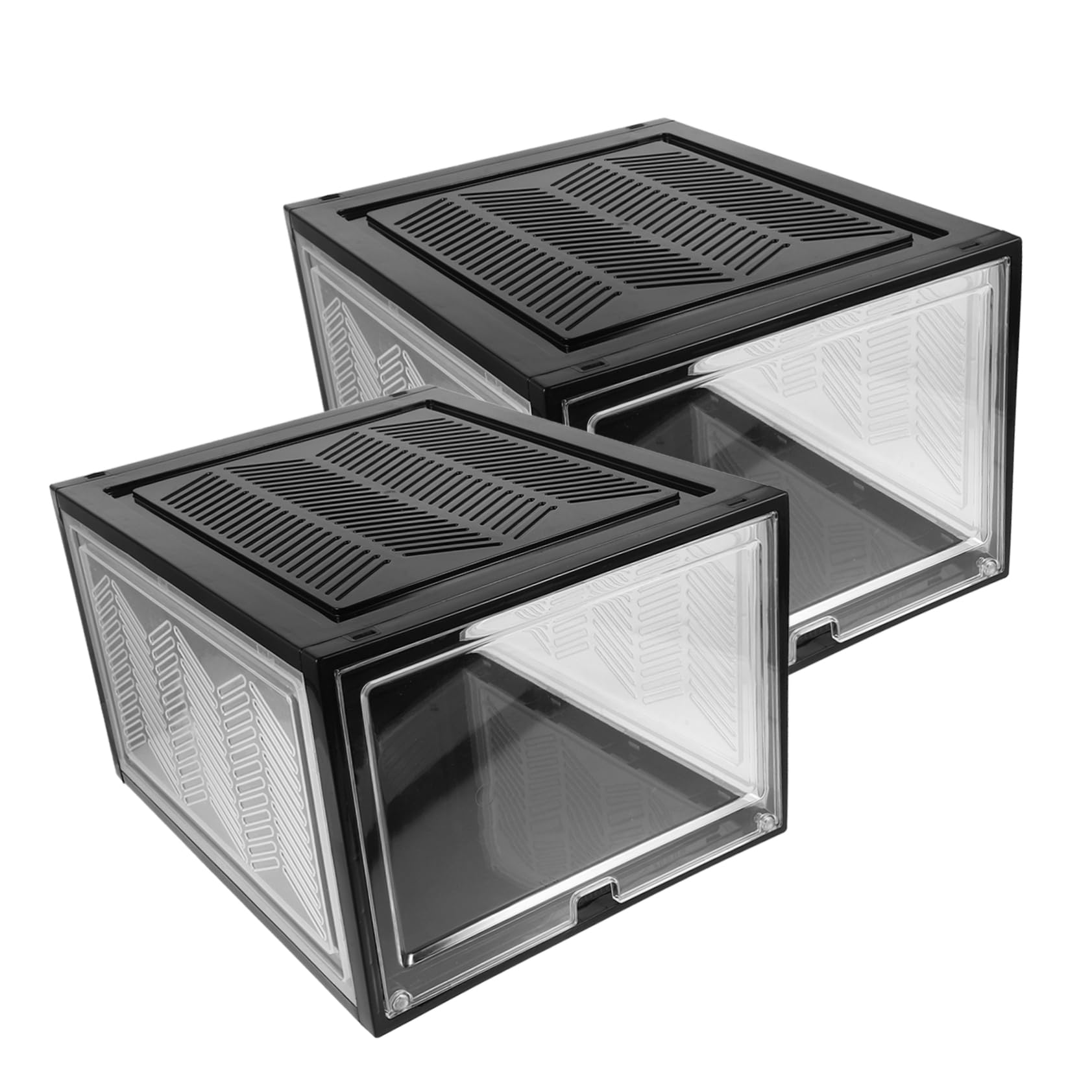 Boîtes à chaussures empilables Gatuida pour sublimer l'entrée de votre maison