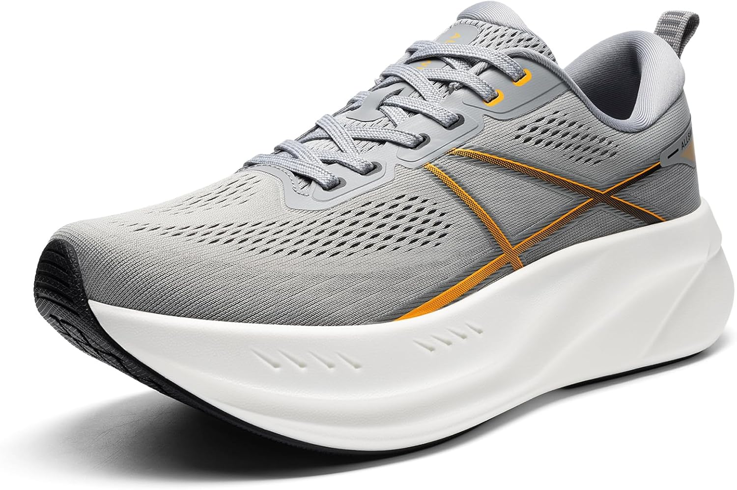 Men’s Road Running Shoes Cushion Tennis Shoes Non-Slip Comfortable Lightweight Gym Workout Athletic Arch Support Walking Sneakers Active5K