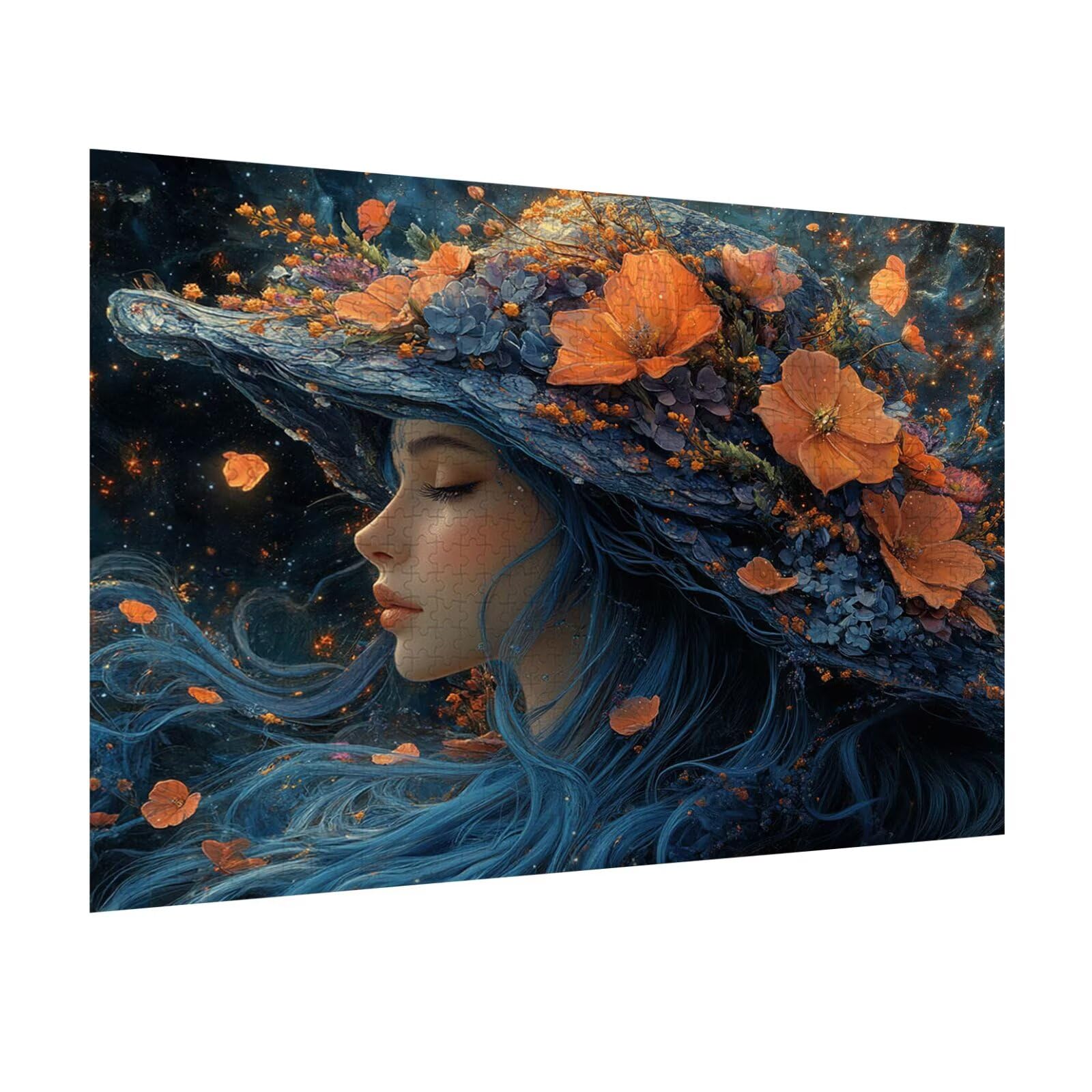 Puzzle 4000 Pezzi Donna. Puzzle Classici per Gioco Familiare, n-663