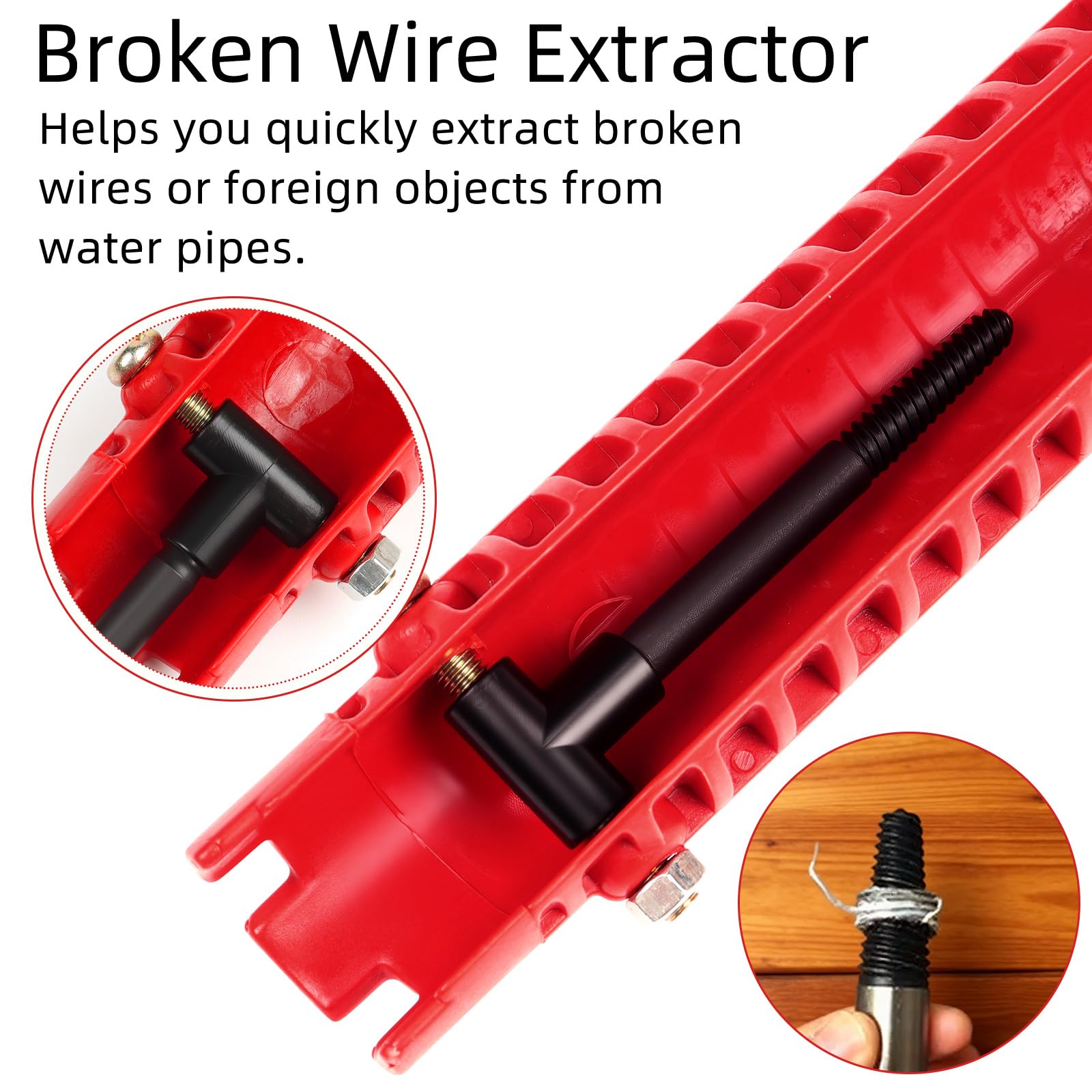 8-in-1 Faucet Wrench - Kitchen & Bathroom Repair Tool -7