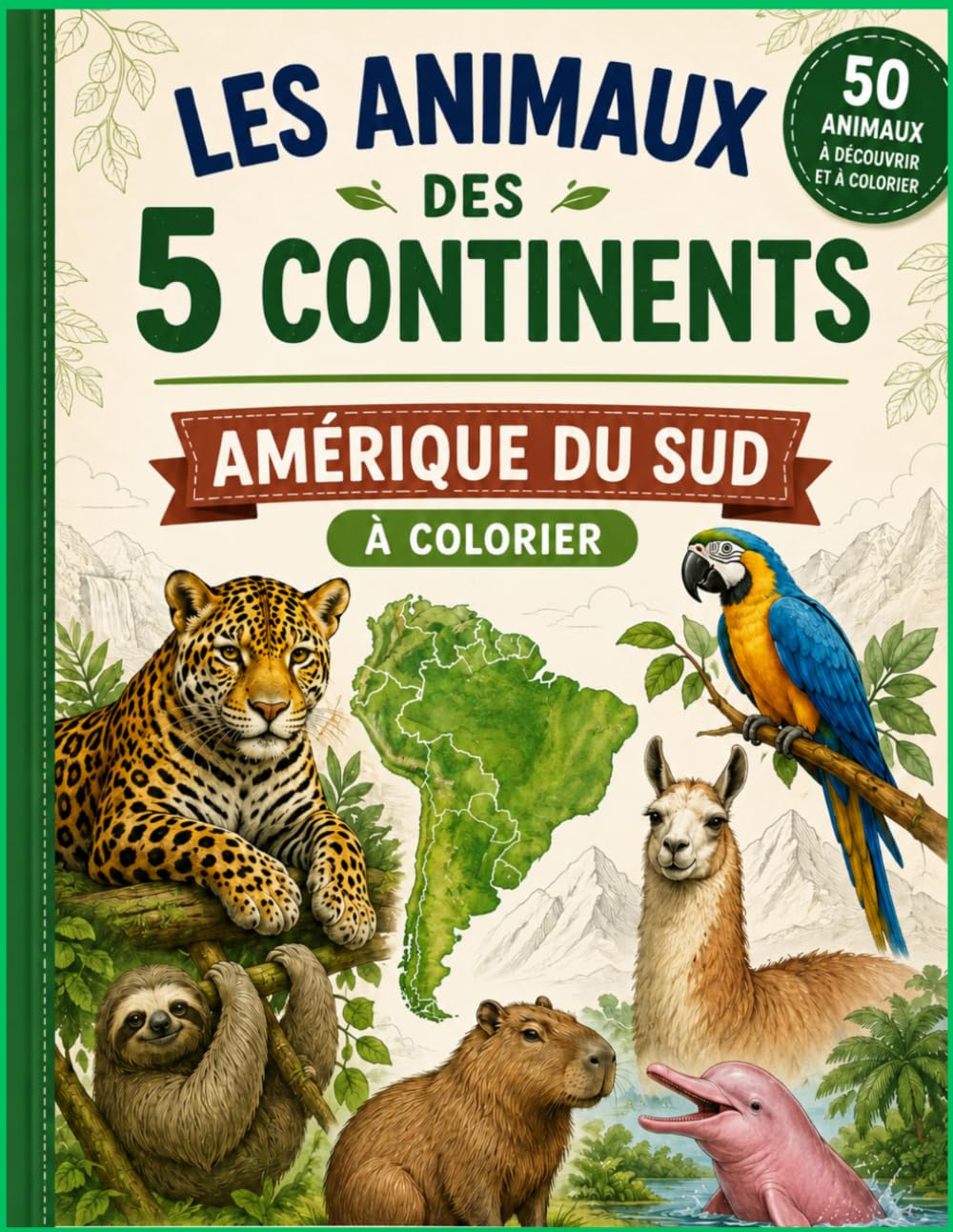 Les Animaux des 5 Continents: Amérique du Sud