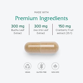 Vitanica CranStat Extra, Supports Urinary Tract Health, Vegan, 60 Capsules
