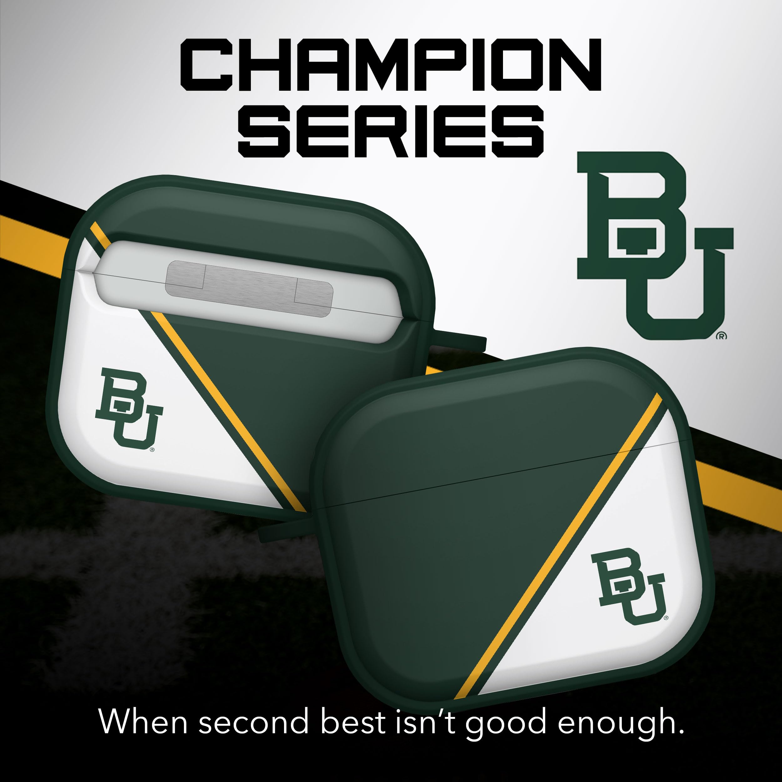 Affinity Bands Baylor Bears Champion Series HDX Case Cover Compatible with Apple AirPods Generation 3