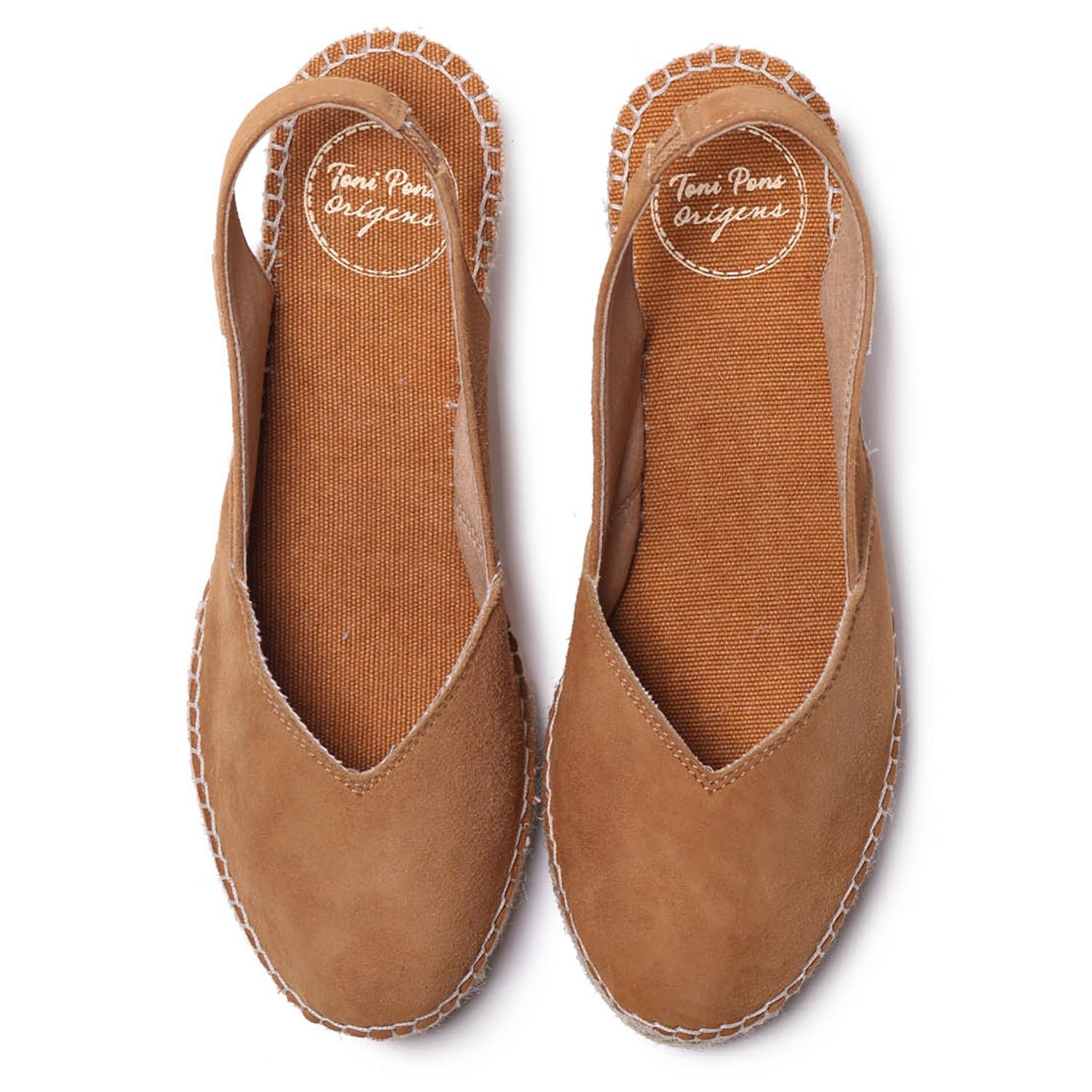 Toni Pons Betty-A - Espadrillas con Zeppa Donna realizzate in camoscio.