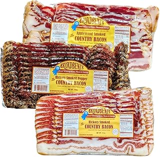 Broadbent's Bacon Lovers Trio Bundle (6 Items)